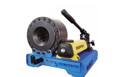 What are the portable hydraulic hose crimpers